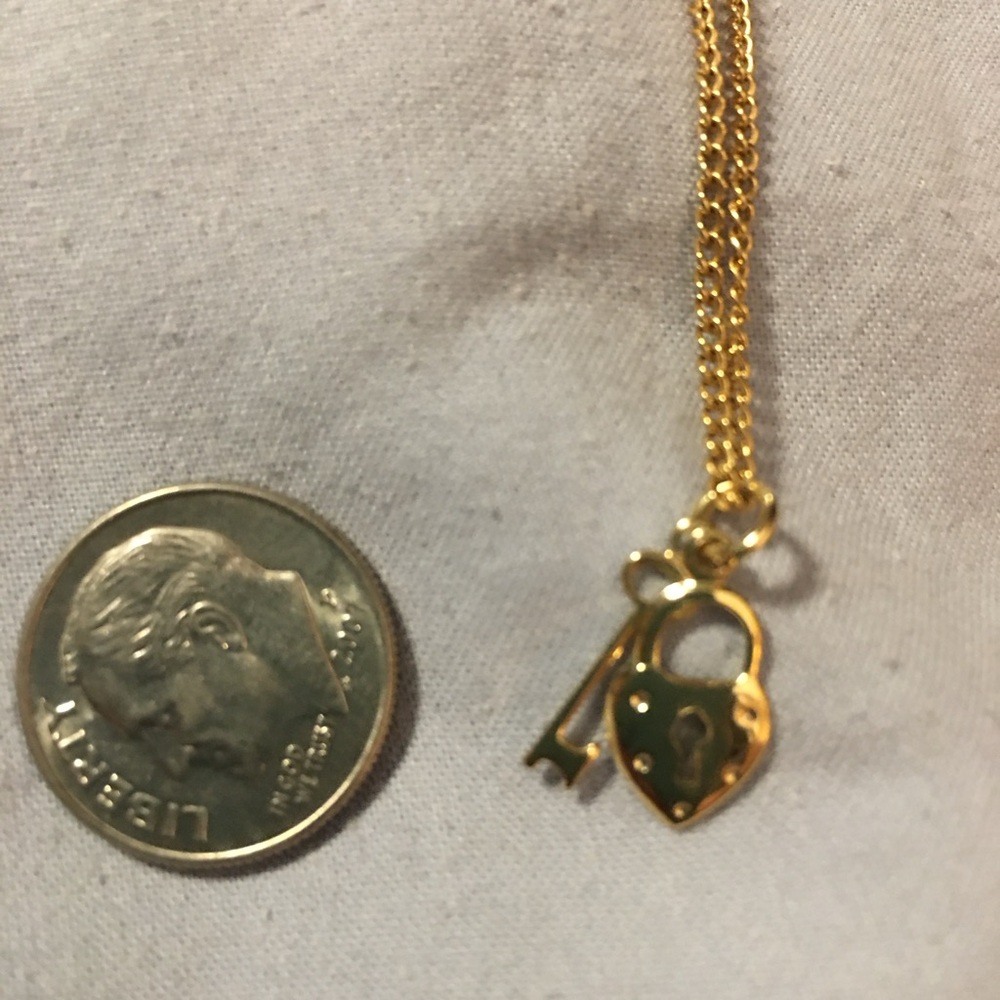 Mini Lock & Key π Necklace - Picture 2 of 9
